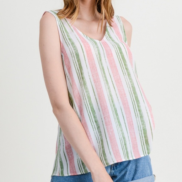 V-Neck Sleeveless Tank Top - Picture 6 of 7